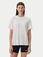 Koszulki i topy damskie - adidas T-Shirt Premium Essentials JD4764 Biały Regular Fit - miniaturka - grafika 1
