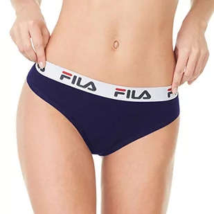 FILA Fila Damskie stringi FU6061, niebieskie, L FU6061 - Majtki damskie - miniaturka - grafika 1