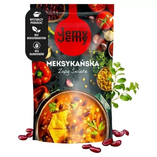 JemyJemy Zupy Świata Zupa meksykańska 400 g - Zupy w płynie - miniaturka - grafika 1