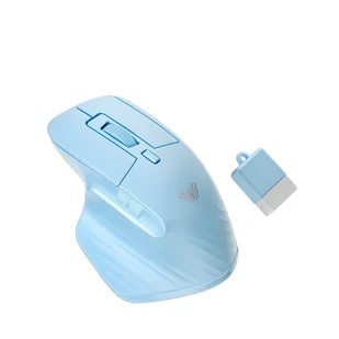 Aula SC150 2w1 Bezprzewodowa + Przewodowa Super Mini (8x5x3cm) Mysz do gier RGB Niebieska - Myszki - miniaturka - grafika 1