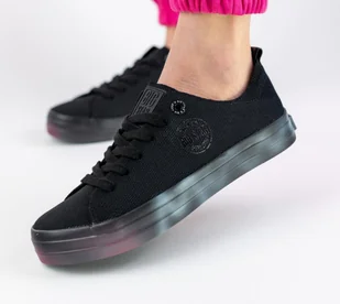 Trampki damskie BIG STAR SHOES LL274239 czarny - Trampki damskie - miniaturka - grafika 3