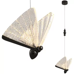 KKST LAMPA wisząca KKSMP0090-1 black dekoracyjna OPRAWA pszczoła LED 4W 3000K zwis czarny KKSMP0090-1 black - Lampy sufitowe - miniaturka - grafika 2