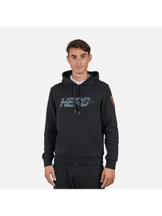 Bluza sportowa męska Rossignol New Hero Hoodie czarna XXL - Bluzy męskie - miniaturka - grafika 1