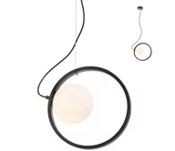 Lampy sufitowe - Redo 01-2320 - Żyrandol na lince KLEIDI 1xE14/28W/230V śr. 27 cm czarne - miniaturka - grafika 1
