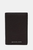 Portfele - Michael Kors portfel skórzany męski kolor brązowy 39F5LHDF0L - miniaturka - grafika 1