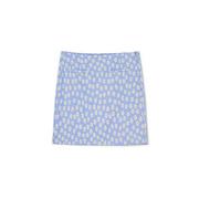 Spódnice - Cropp - Niebieska spódnica w kwiaty - Niebieski - miniaturka - grafika 1