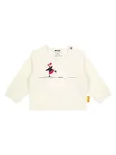 Kaftaniki dla niemowląt - Steiff Koszulka w kolorze kremowym - miniaturka - grafika 1