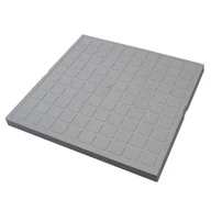 Rynny i akcesoria - Scala Pokrywa pełna PP 400x400 mm - miniaturka - grafika 1