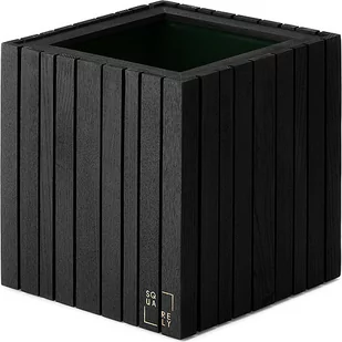 Doniczka samonawadniająca GrowON czarny jesion z otworami na uchwyty do zawieszenia - Donice - miniaturka - grafika 1