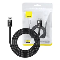 Kable komputerowe i do monitorów - Kabel DP 8K do DP 8K Baseus High Definition 2m (czarny) - miniaturka - grafika 1
