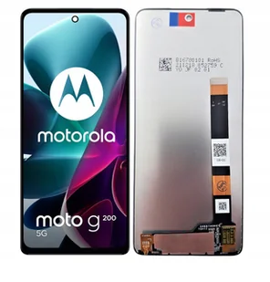 WYŚWIETLACZ EKRAN LCD DO MOTOROLA G200 5G - Części serwisowe do telefonów - miniaturka - grafika 1