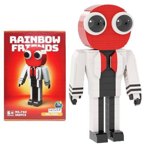 KLOCKI RAINBOW FRIENDS 352 ELEMENTÓW CZERWONY FIGURKA ROBLOX