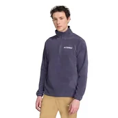 Odzież trekkingowa męska - adidas Polar Multi Essentials JM3123 Granatowy Regular Fit - miniaturka - grafika 1