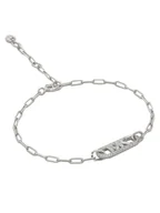 Bransoletki - Michael Kors Bransoletka MKC1656CZ040 Srebrny - miniaturka - grafika 1