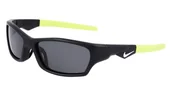 Okulary przeciwsłoneczne - Nike JOLT DZ7378 010 57 nowe okulary przeciwsłoneczne unisex, Matowy czarno-ciemnoszary, 57/15/130 - miniaturka - grafika 1