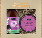 Zestawy kosmetyków damskich - Laq Zestaw Magnolia: Żel 500 ml + Krem do ciała 200 ml - miniaturka - grafika 1