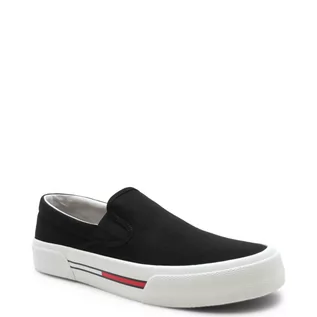 Slip on męskie - Tommy Jeans Slip on CANVAS - grafika 1