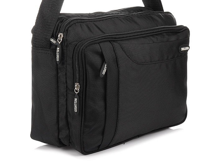 Bellugio, Torba męska, czarna, R31