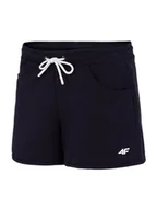 Spodenki damskie - Krótkie Spodenki Damskie 4F NOSH4-SKDD001 CZARNE-L - miniaturka - grafika 1