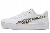 Sneakersy damskie - Buty PUMA SKYE LEO WNS damskie skórzane w panterkę cętki sneakersy 38.5 - miniaturka - grafika 1