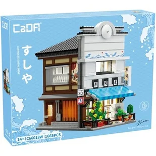 Klocki plastikowe CADA Sklep z Sushi C66018W - Klocki - miniaturka - grafika 1