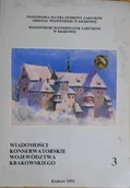 Książki o kulturze i sztuce - Wiadomości konserwatorskie województwa krakowskiego - miniaturka - grafika 1