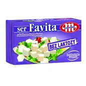 Sery - Mlekovita - Favita Ser sałatkowo-kanapkowy bez laktozy - miniaturka - grafika 1