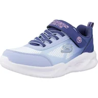 Buty dla dziewczynek - Skechers Dziewczęce sneakersy, niebieski, 34 EU - miniaturka - grafika 1
