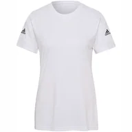 Bluzki damskie - Koszulka damska adidas Squadra 21 Jersey biała GN5759-2XL - miniaturka - grafika 1