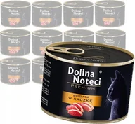 Mokra karma dla kotów - Dolina Noteci Premium Kot Bogata w kaczkę puszka 12x185 g - miniaturka - grafika 1