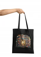 Torebki damskie - Torba Shopper Materiałowa Na Ramię Prezent Książka Wierz Poezja Poeta Wybór - miniaturka - grafika 1