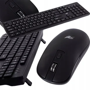 Klawiatura I Myszka Bezprzewodowa Mysz Zestaw Komplet Cicha Numeryczna Usb - Zestawy myszka + klawiatura - miniaturka - grafika 1