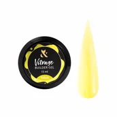 Żele do paznokci - Vitrage Builder Gel Yellow 15 ml - miniaturka - grafika 1