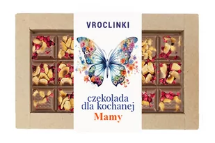 Czekolada mleczna z malinami i orzechami laskowymi - Dzień Mamy motyl - Czekolada - miniaturka - grafika 1