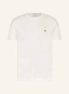 Gant T-Shirt Z Materiału Pika weiss - GANT - Koszulki męskie - miniaturka - grafika 1