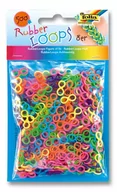Zabawki kreatywne - RUBBER LOOPS NO NAME Gumki ósemki 500 szt mix kolorów - miniaturka - grafika 1