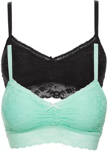 Biustonosz bustier bez fiszbinów, z kolekcji Pink Collection ( 2 szt.), z poliamidu z recyklingu - bonprix - Biustonosze - miniaturka - grafika 1