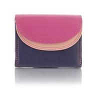 Portfele - Kolorowy portfelik damski Visconti RB-126 z RFID - jagodowy - miniaturka - grafika 1