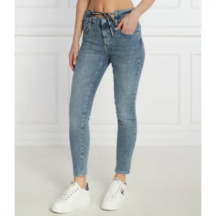 Karl Lagerfeld Jeans Jeansy | Slim Fit | denim - Spodnie damskie - miniaturka - grafika 1