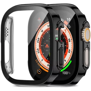 Obudowa ochronna z szkłem Alogy Protector Case 2w1 nakładka etui do Apple Watch Ultra 49mm Czarna - Akcesoria do smartwatchy - miniaturka - grafika 2