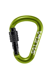 KARABINEK HMS SCREW G2 SMALL-FLUO GREEN - Sprzęt wspinaczkowy - miniaturka - grafika 1