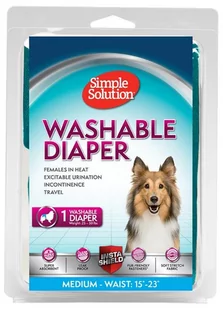 simple solution SIMPLE Solution 92009 psy pieluszek można prać w temperaturze °, M - Specjalistyczne artykuły dla zwierząt simple solution SIMPLE Solution 92009 psy pieluszek można prać w temperaturze °, M - Specjalistyczne artykuły dla zwierząt - miniaturka - grafika 1
