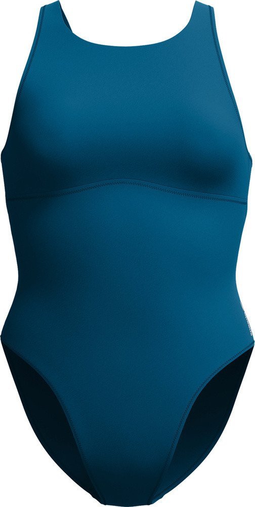 Damski Strój Kąpielowy Solid High Neck 1 Pc rozmiar M