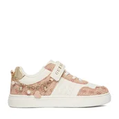 Buty dla dziewczynek - Sneakersy Guess CEO-25KC1001 Biały - miniaturka - grafika 1