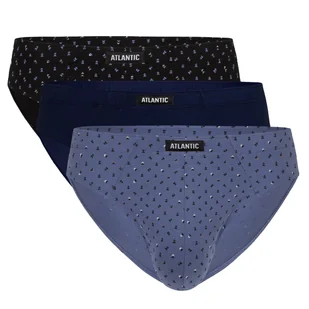 3-PACK Slipy męskie sport Atlantic-XXL - Majtki męskie - miniaturka - grafika 1