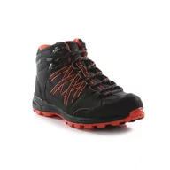 Buty trekkingowe damskie - Regatta Damskie Buty Trekkingowe Samaris Mid II Czarno-brzoskwiniowy, Rozmiar: 41 - miniaturka - grafika 1