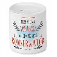 Skarbonki - Skarbonka Dla Konserwatora na Urodziny na Prezent z Nadrukiem ze Zdjęciem + Opakowanie na prezent (wzór 02) - miniaturka - grafika 1