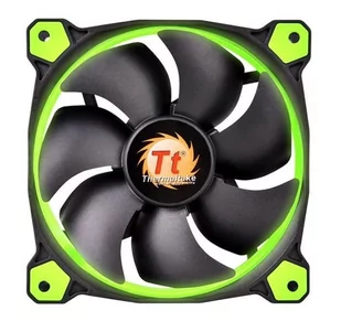 Thermaltake Riing 12 LED zielony  (CL-F038-PL12GR-A) - Wentylatory komputerowe - miniaturka - grafika 1