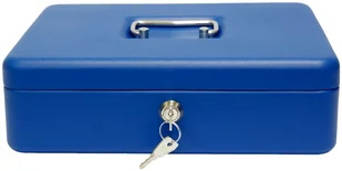 Metalkas Metalplus Metalplus Duża na pieniądze niebieska 21534AS_BLUE 21534AS_BLUE - Sejfy i kasy pancerne - miniaturka - grafika 1