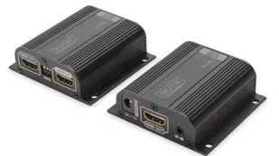 Digitus Przedłużacz/Extender HDMI do 50m po skrętce Cat.6/7 UTP 1080p 60 AVASSVE00000011 - Akcesoria do monitorów - miniaturka - grafika 2